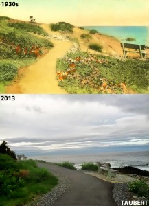 Marginal Way - Ogunquit, Maine - Then and Now