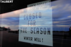 Barnacle Billy's in Ogunquit, Maine closed for The Winter Season