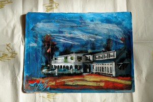 John Ross Palmer Paints The Hartwell House Inn of Ogunquit