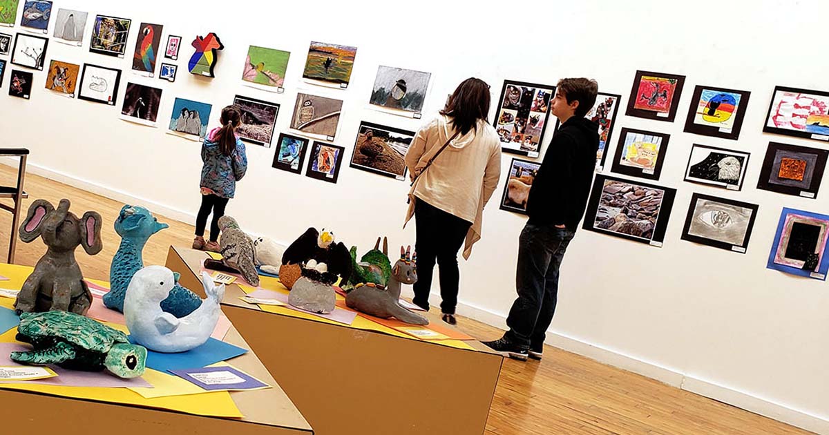 Barn Gallery - Student Art Show - Ogunquit Maine 2023
