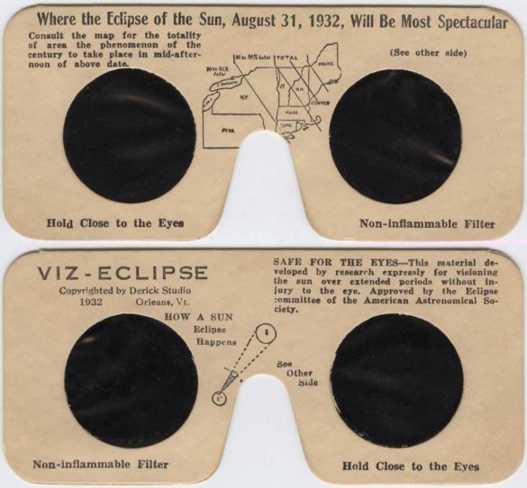Eclipse 1932 Ephemera