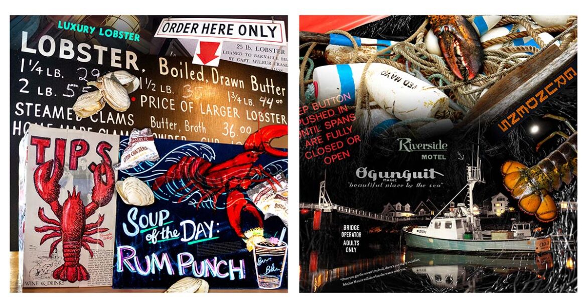 Artist Eric J Taubert unveils 2 new Perkins Cove works at Barn Gallery - Ogunquit Art Colony